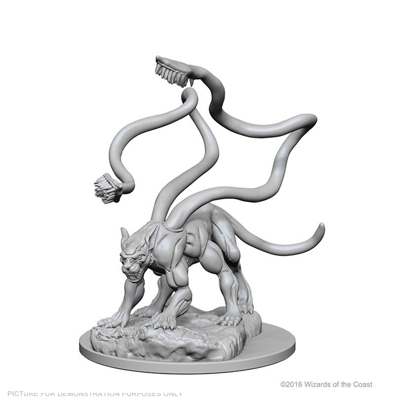 D&D Mini Displacer Beast